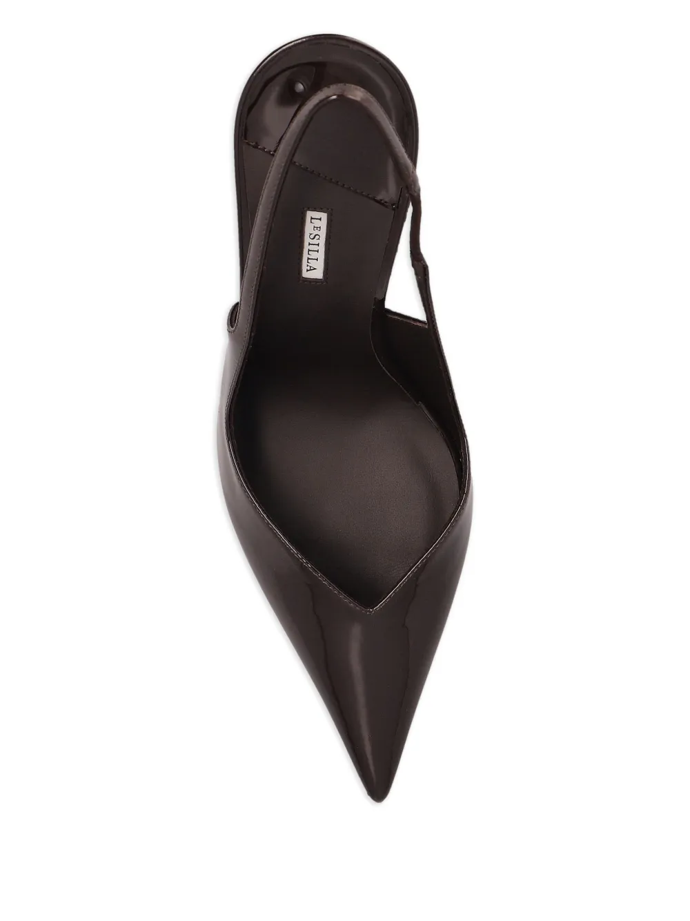 Le Silla 100mm Vivienne pumps Brown