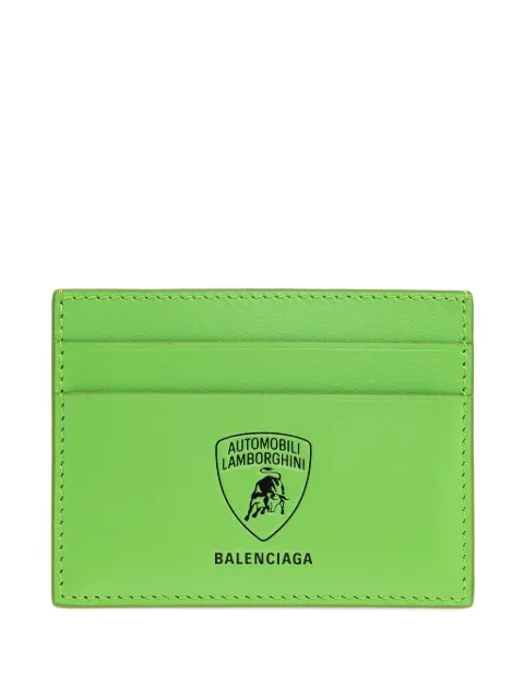 Balenciaga x Automobili Lamborghini leather card holder