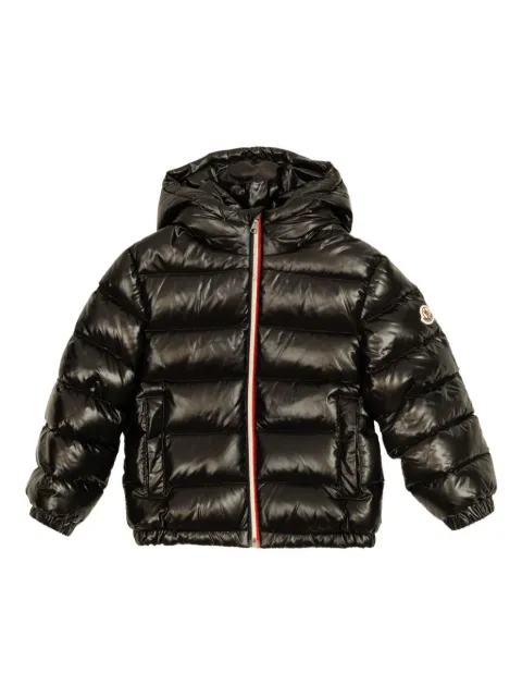 Moncler Enfant hooded quilted jacket