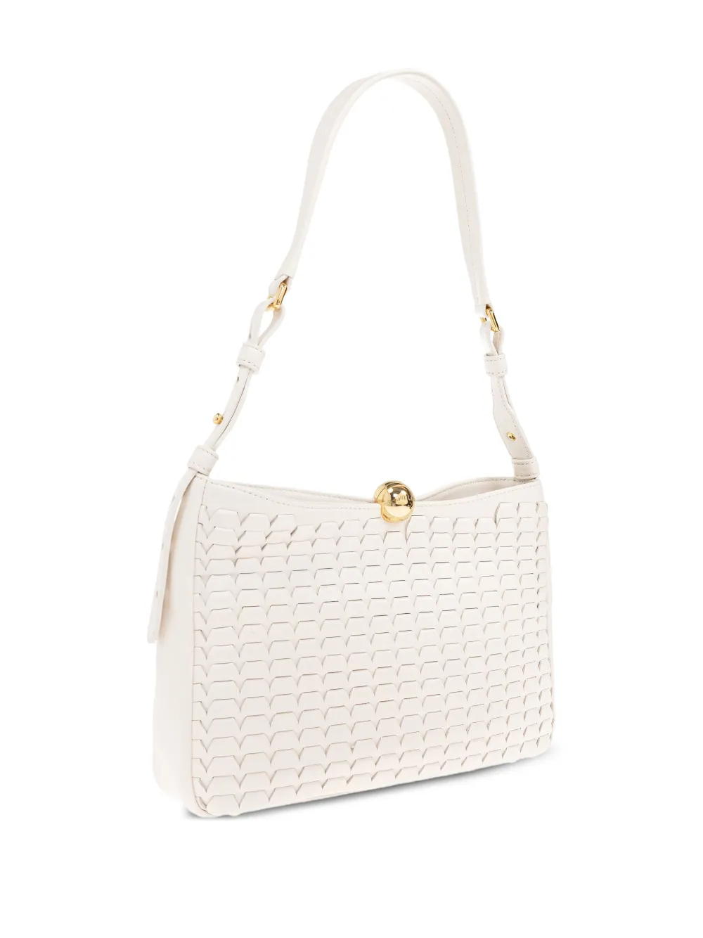 Furla Leren schoudertas Wit
