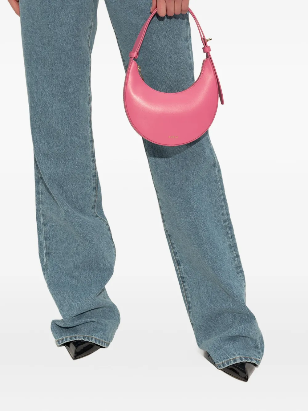Furla Delizia shoulder bag Roze