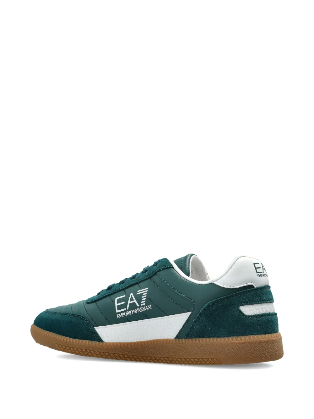 Ea7 Emporio Armani logo-embellished sneakers Green