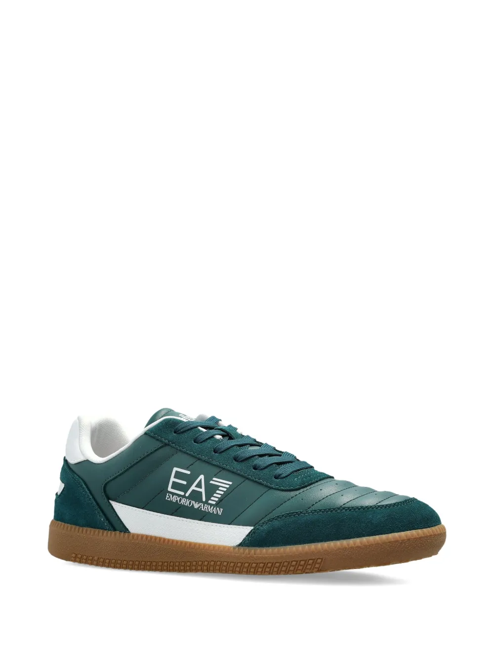 Ea7 Emporio Armani logo-embellished sneakers Green