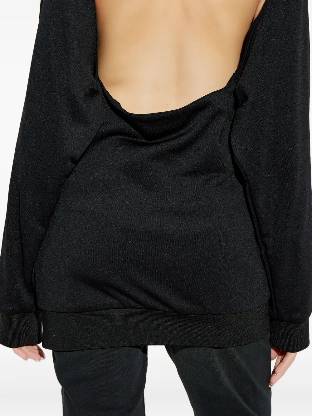 Balenciaga Sweater met logoprint Zwart