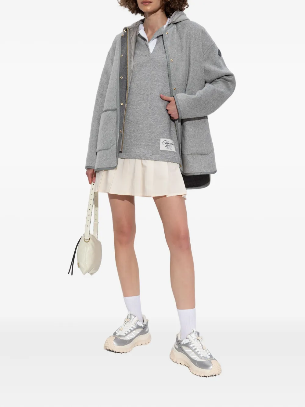 Moncler pleated-panel polo dress | Day Dresses | Image 2