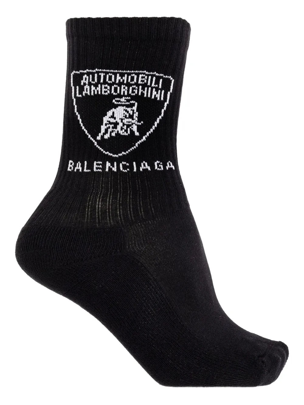 Balenciaga x Automobili Lamborghini logo cotton socks | Image 2