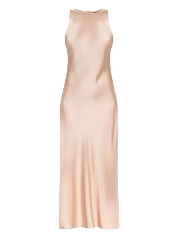 open lace back dress BARDOT DRESS (PINK/MULTI) | Love Cherish