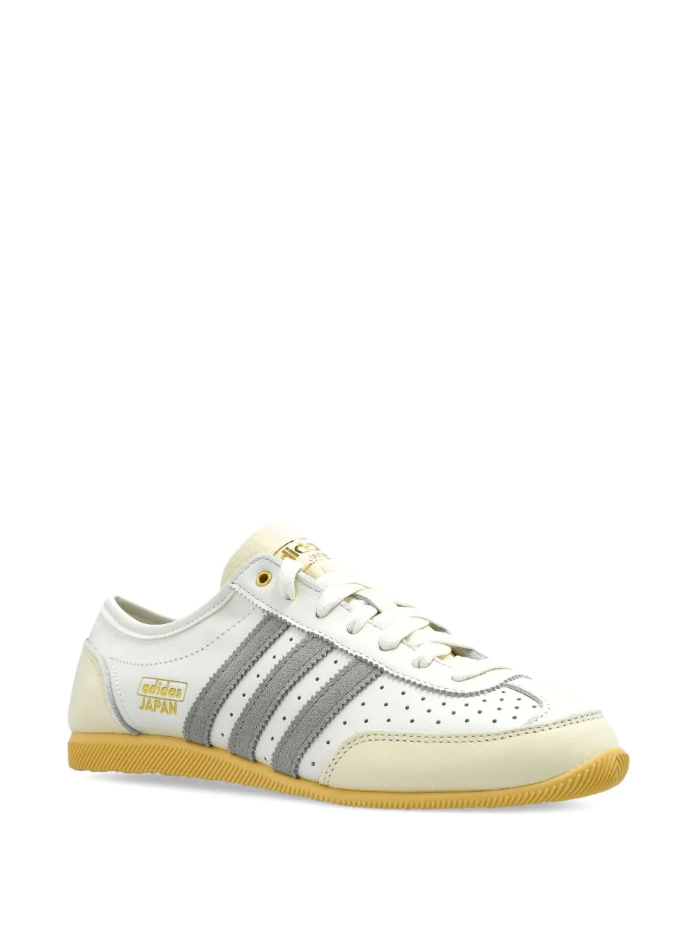 Adidas Japan Decon leren sneakers met drie strepen - Wit