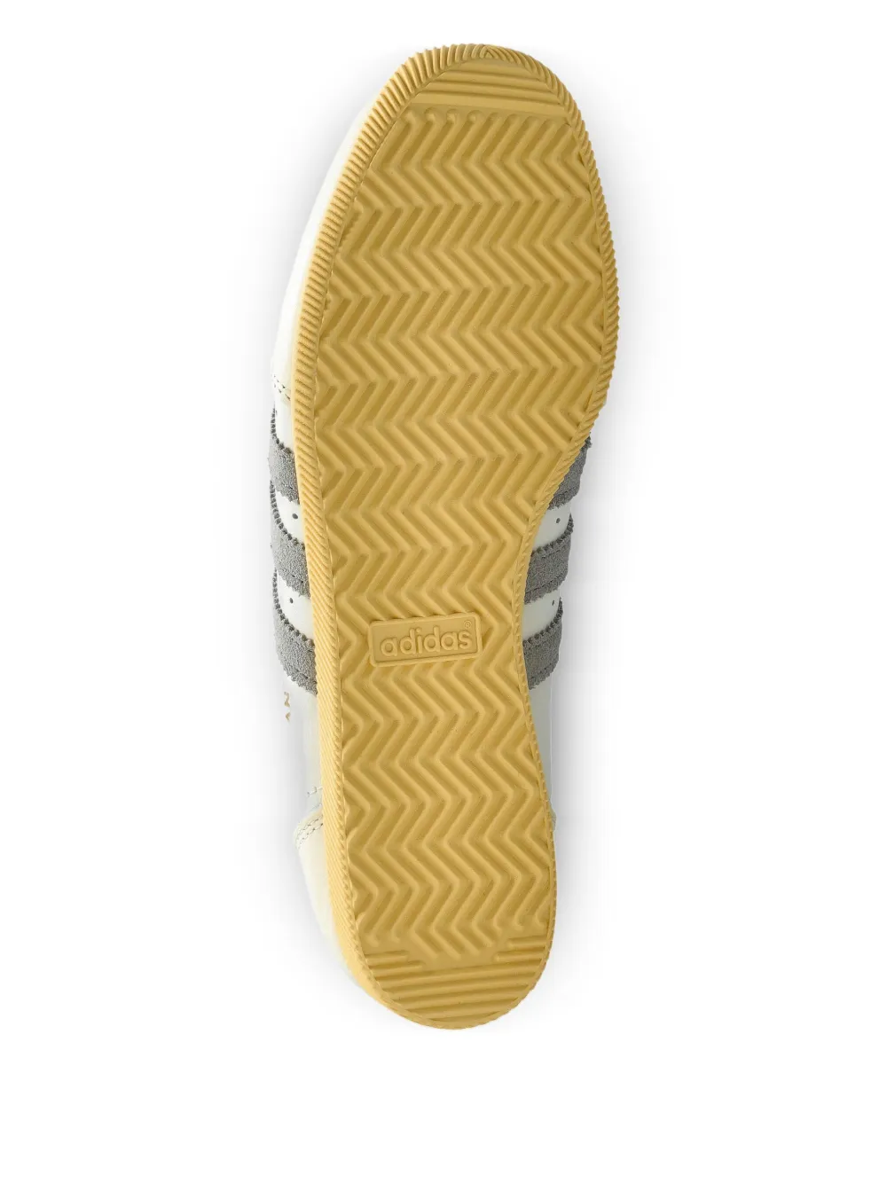 adidas Japan Decon leather three-stripe sneakers White