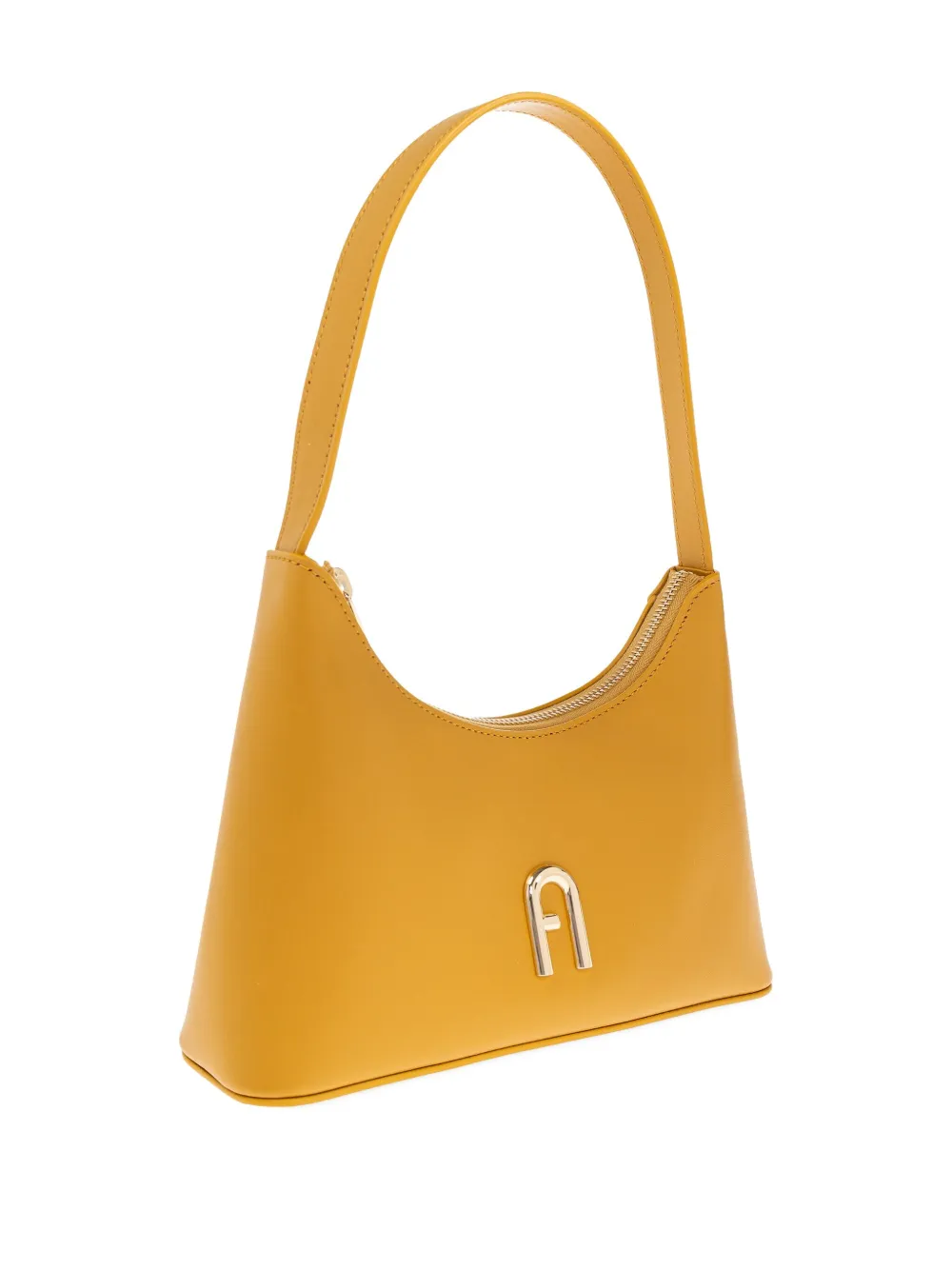 Furla mini Diamante tote bag Geel