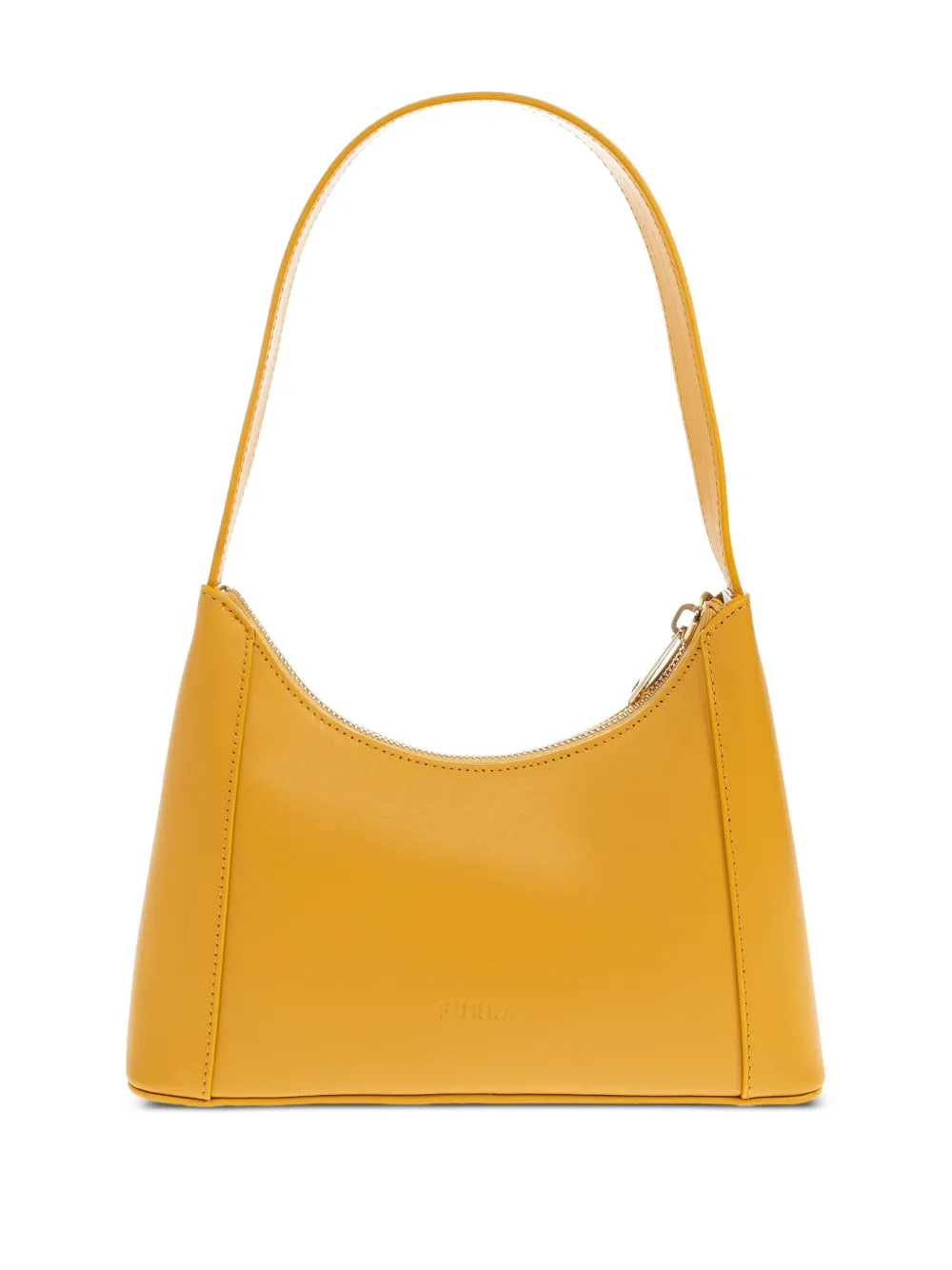Furla mini Diamante tote bag Geel