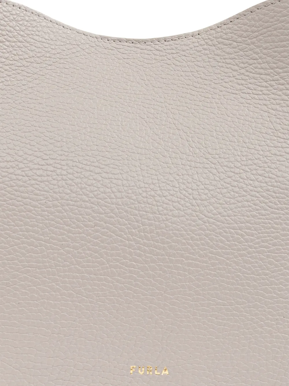 Furla mini Nuvola leather tote bag Beige