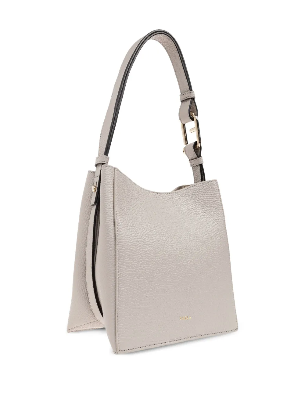 Furla mini Nuvola leather tote bag Beige