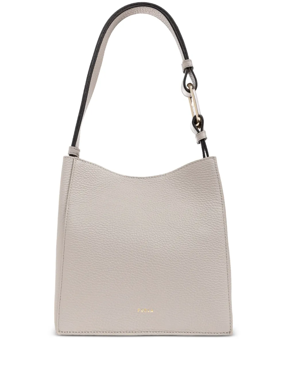 Furla mini Nuvola leather tote bag Beige