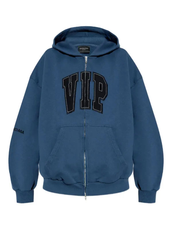 トップス 24SS balenciaga fitted zip-up hoodie XS 0400021888712?wid=600&hei=800&