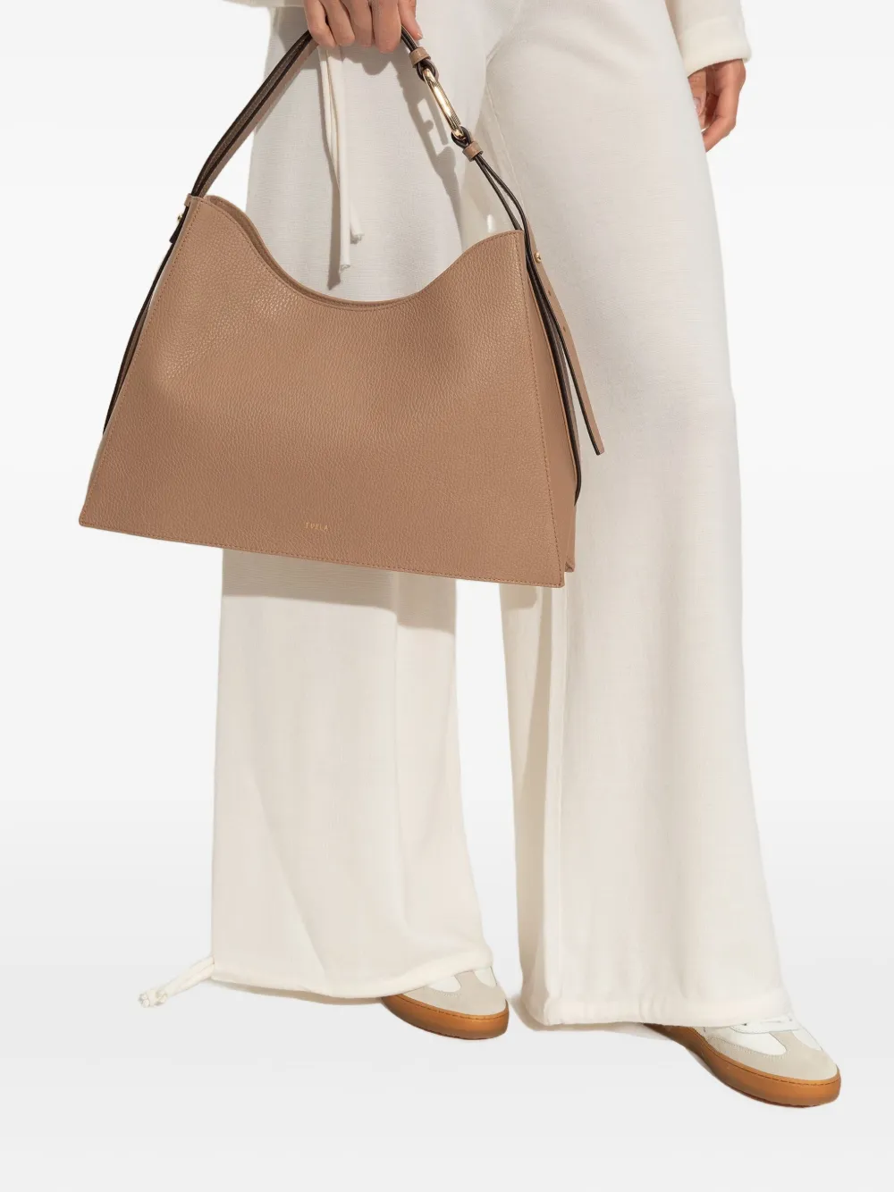 Furla large Nuvola tote bag Bruin