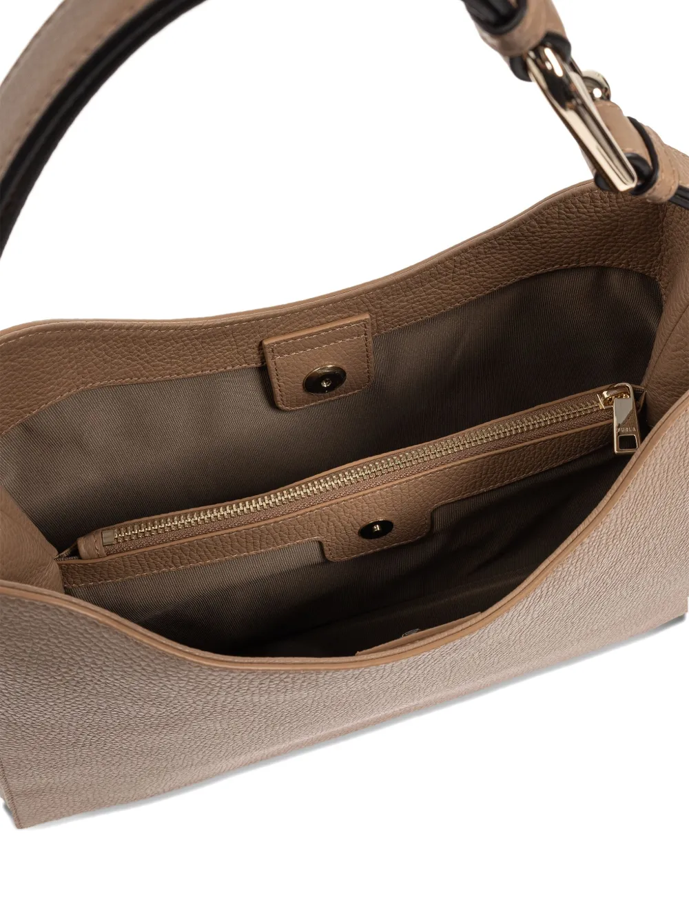 Furla large Nuvola tote bag Bruin