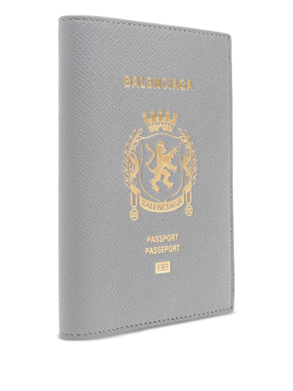 BALENCIAGA Passport パスポートケース　新品未使用 BALENCIAGA】PASSPORT ホルダー セミマット カーフスキン (BALENCIAGA