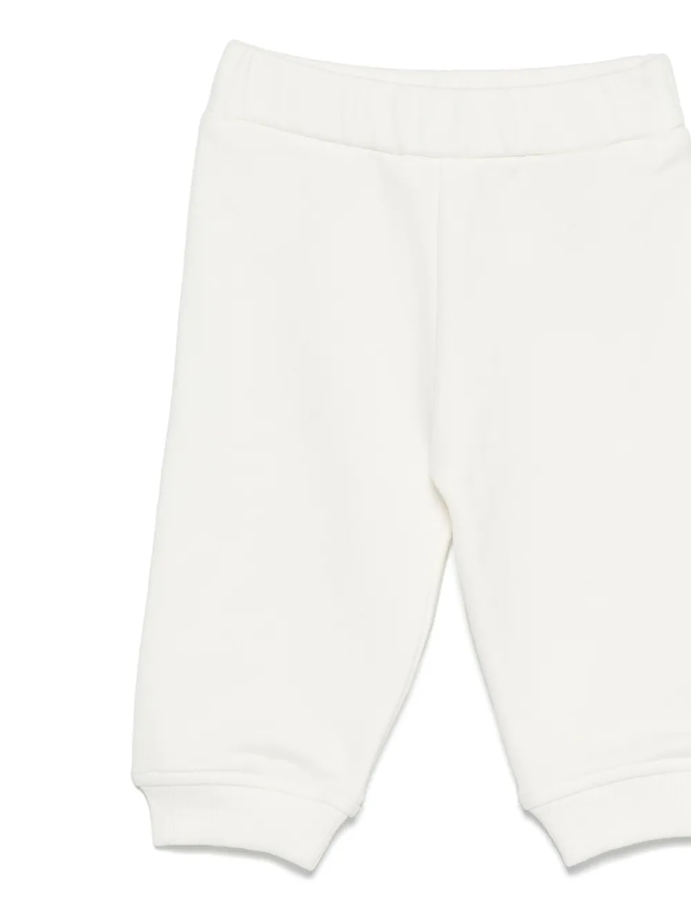 Moncler Enfant Trainingspak met logopatch Wit