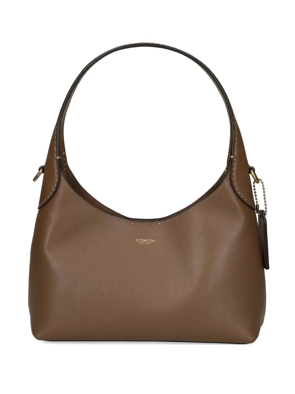 Coach small Brooklyn 23 top-handle leather shoulder bag | Brown | Image 1