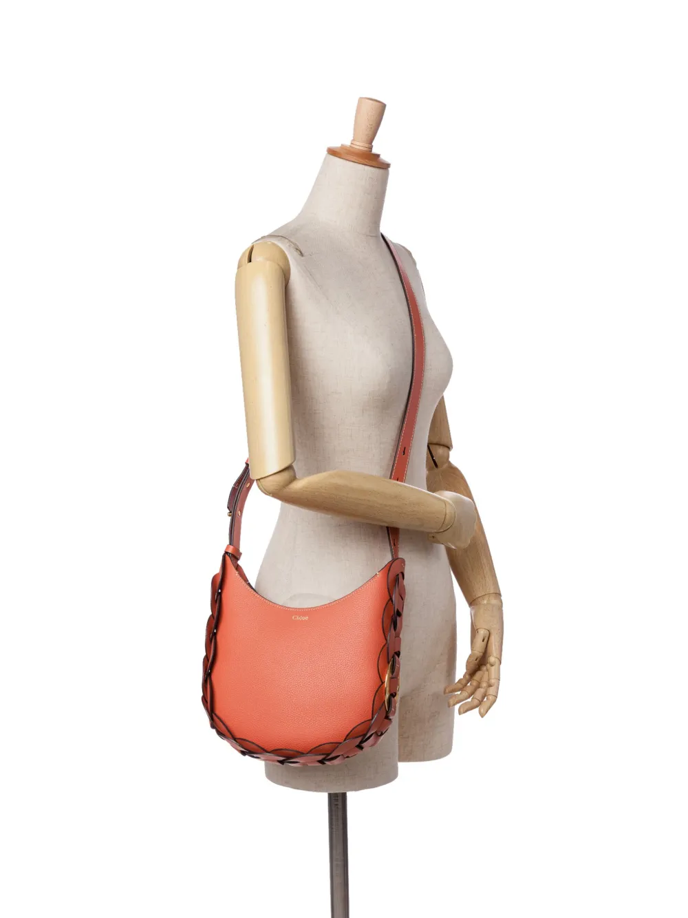 Chloé Pre-Owned 2020 Small Grained Calfskin Darryl Hobo crossbody bag | Pre-Owned | Image 2