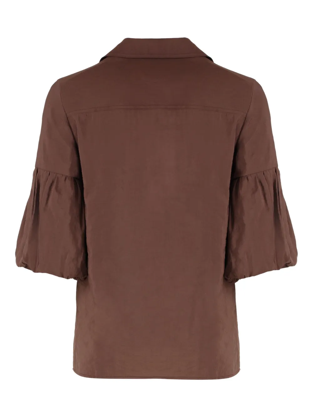 Versace Jeans Couture puff-sleeve shirt Bruin