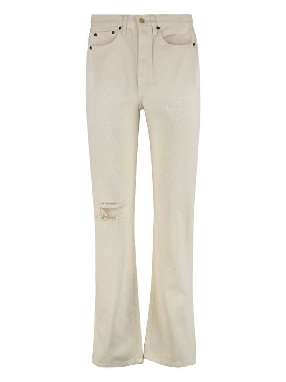 Still Here distressed trousers | Neutrals | Image 1
