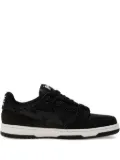 A BATHING APE® star-embellished denim sneakers - Black