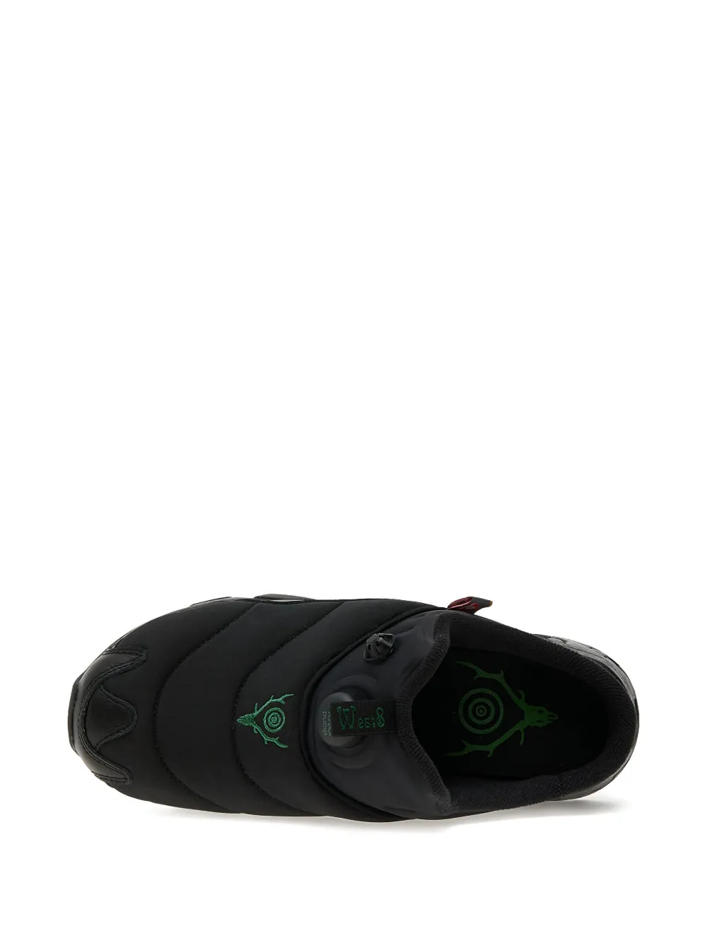 Reebok x South2 West8 Instapump Fury mule sneakers Black