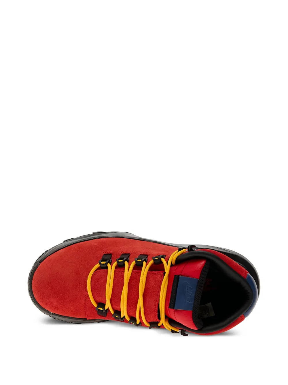 Nike Cygnal lace-up chunky sole hiking boots Red