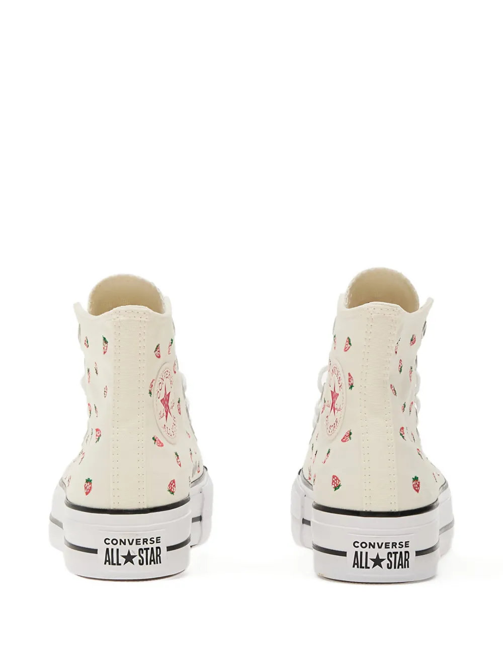 Converse Taylor All Star Lift Strawberry-e,broidered Sneakers
