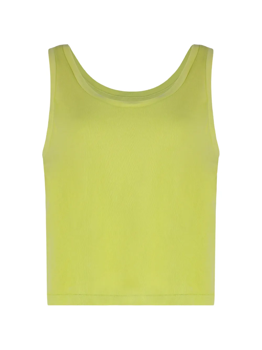 The Great. ribbed-knit tank top - Giallo