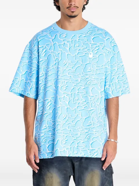 A BATHING APE® pattern T-shirt