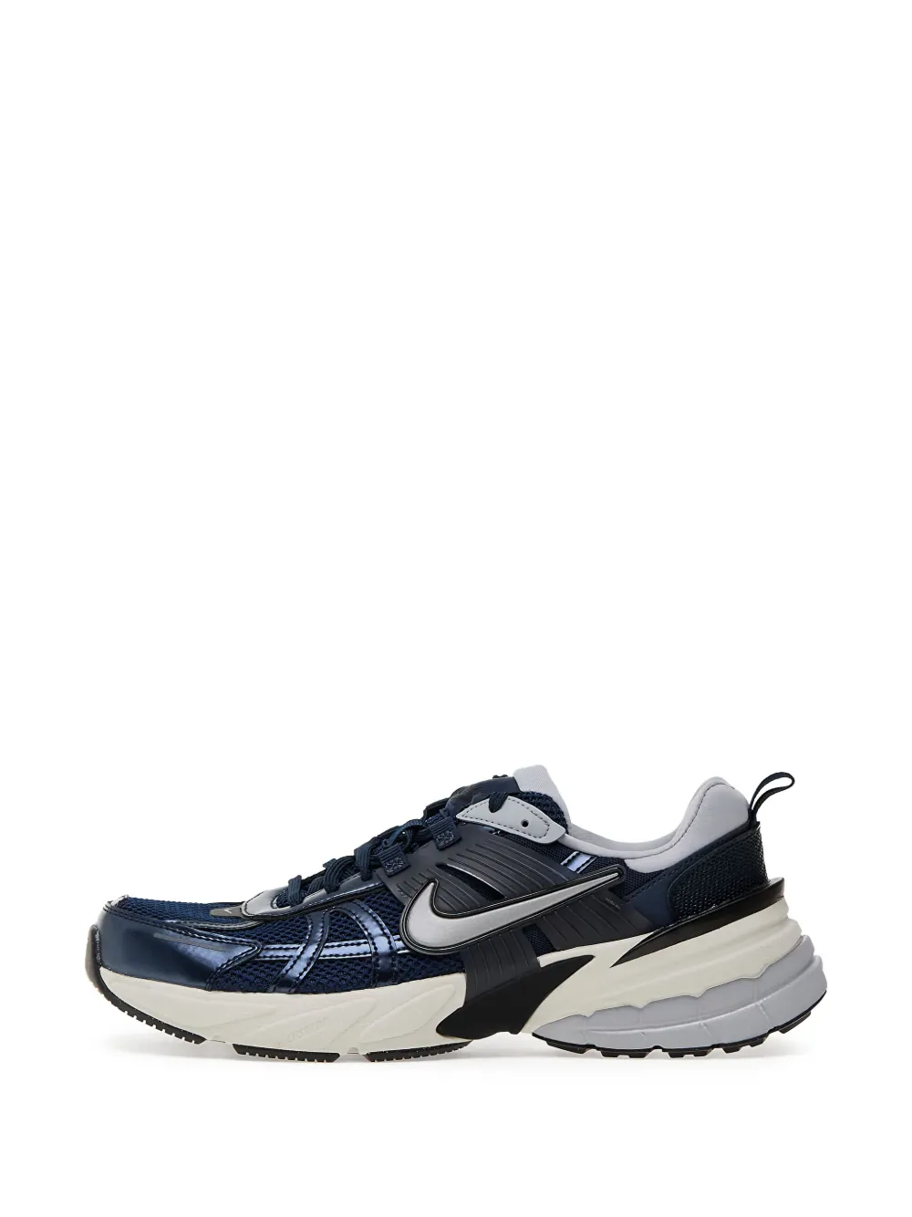 Nike V2K Run metallic sneakers Blue
