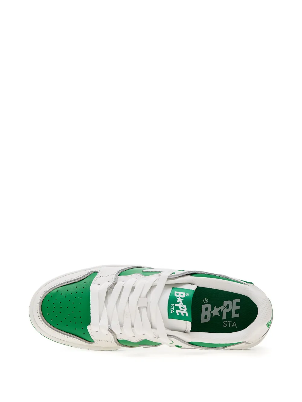 A BATHING APE Sneakers verfraaid met ster Groen