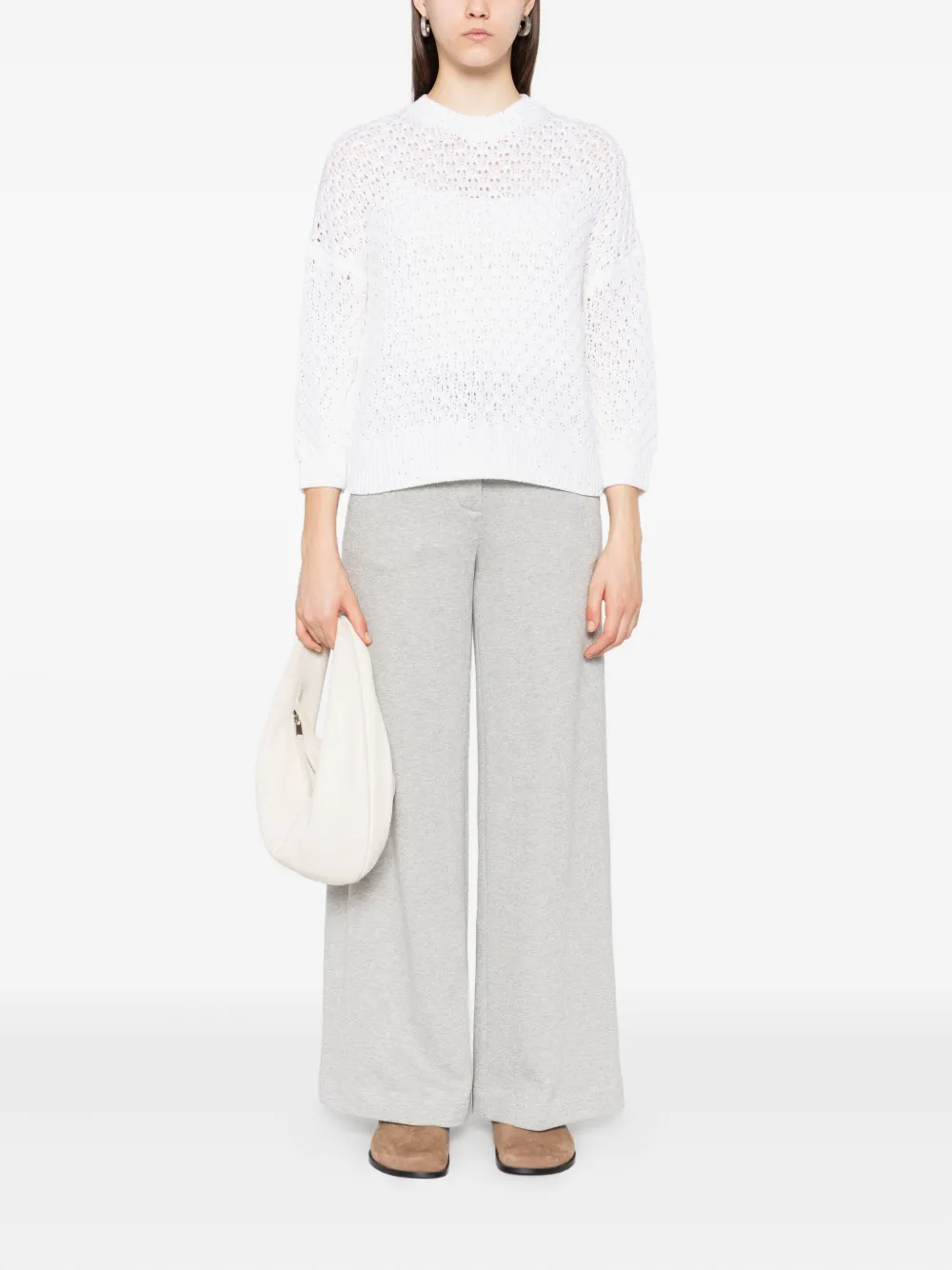 Peserico Open-knit Sweater