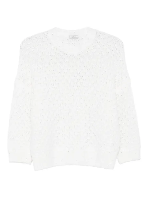 Peserico open-knit sweater 