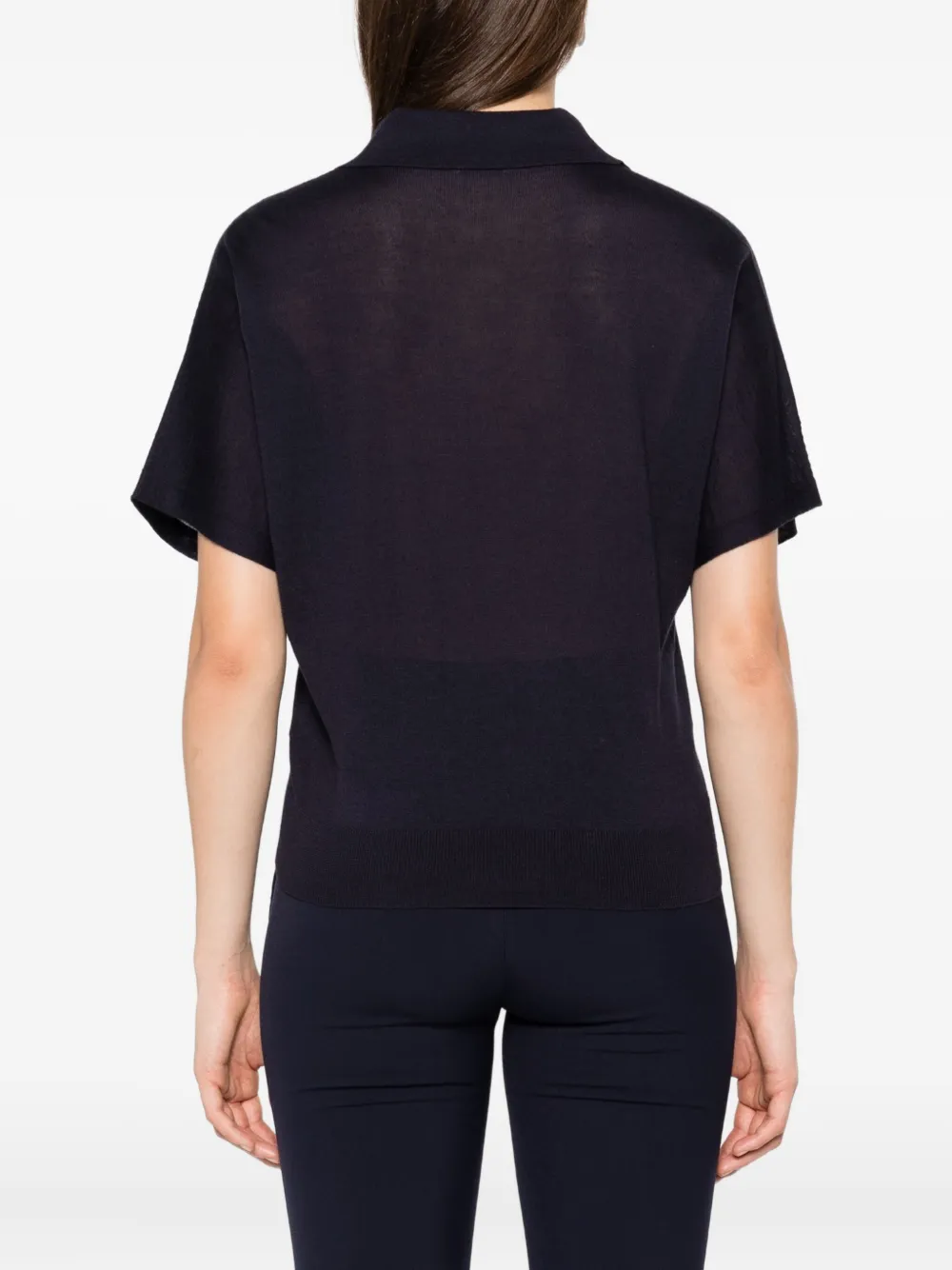 Peserico T-shirt verfraaid met stras Blauw