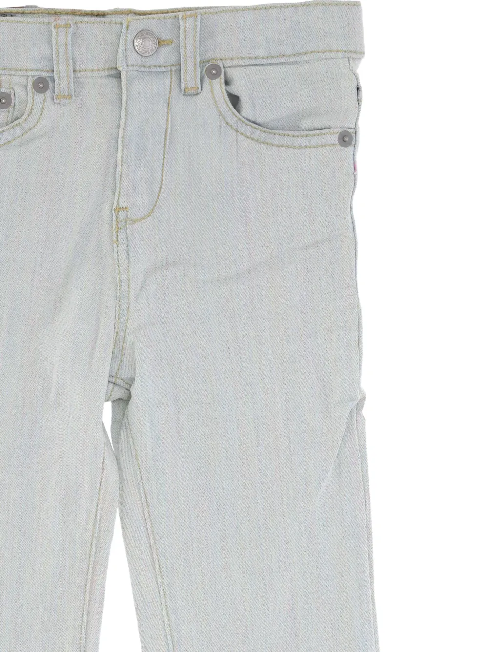 Levi's Frayed-hem Jeans In Blue
