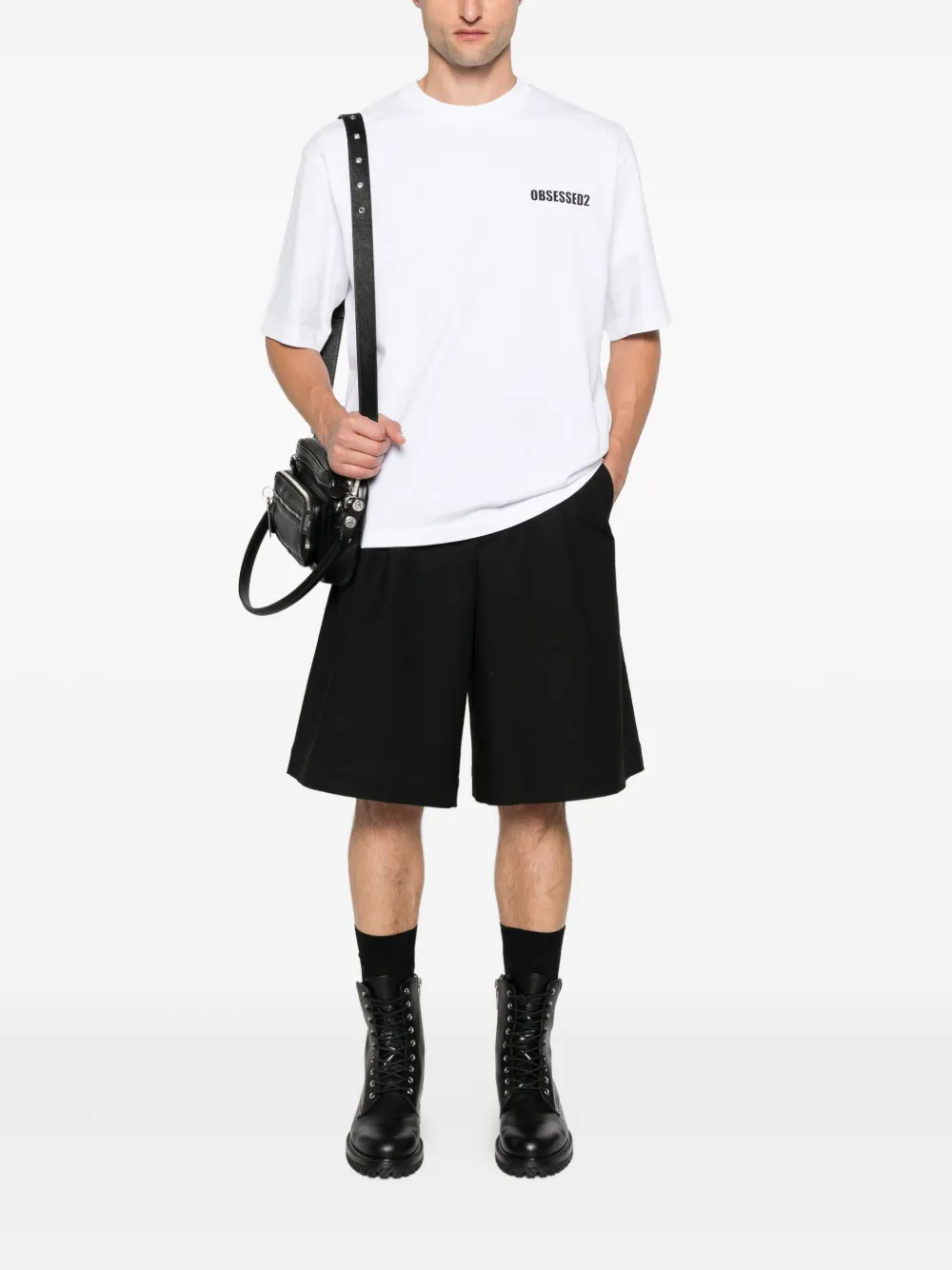 DSQUARED2 Katoenen T-shirt met logoprint | T-shirts | Image 2