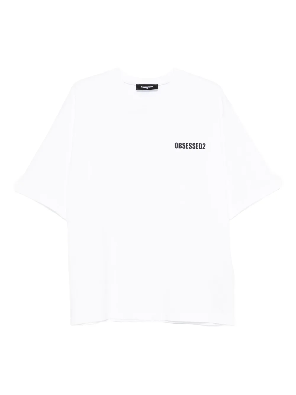 DSQUARED2 Katoenen T-shirt met logoprint | Wit | Image 1