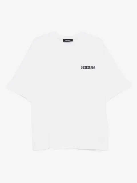 DSQUARED2 logo-print cotton T-shirt