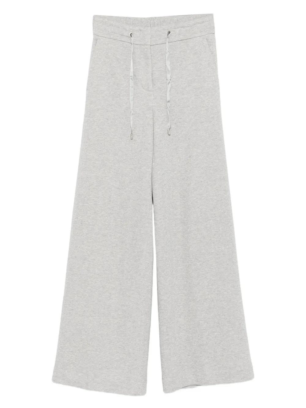 Peserico Broek met trekkoordtaille Grijs