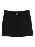 Sportmax belted pocket mini skirt - Black