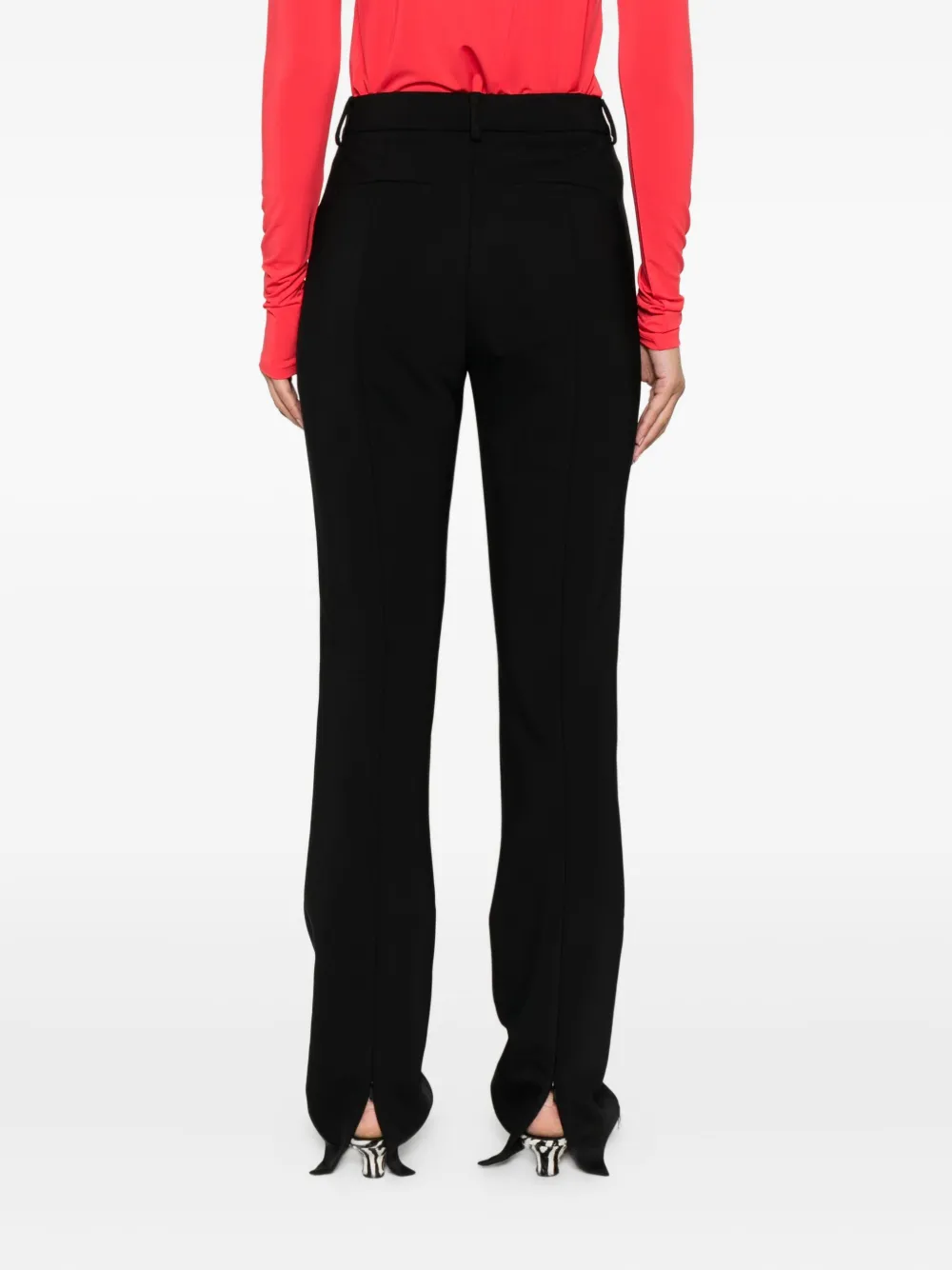 Sportmax Straight broek Zwart