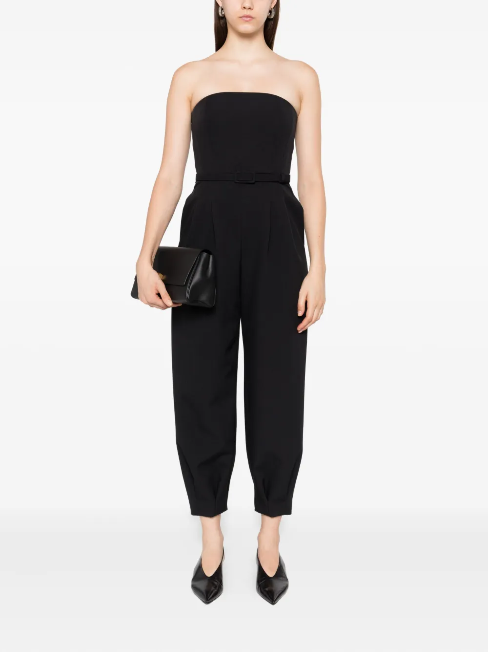Max Mara strapless belted jumpsuit | Full Length | Image 2