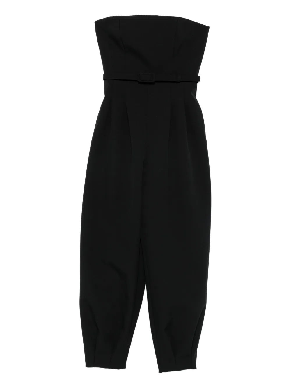Max Mara strapless belted jumpsuit | Black | Image 1