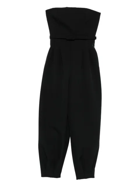 Max Mara Ärmelloser Jumpsuit mit Gürtel