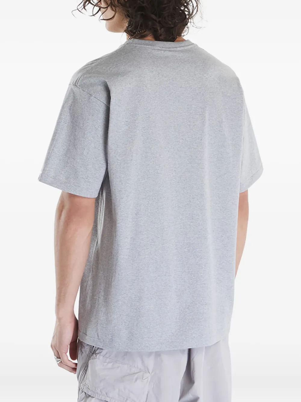 A BATHING APE shark-print T-shirt Grijs
