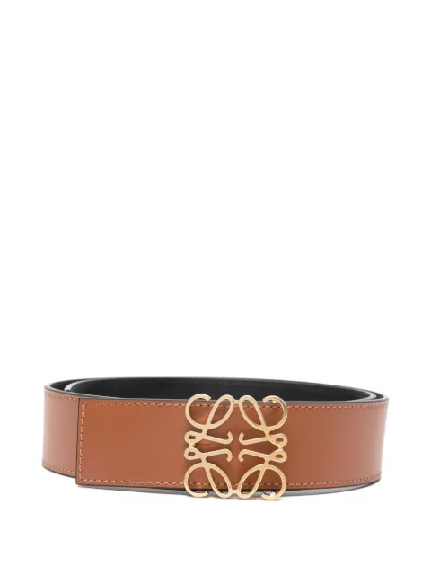 LOEWE Anagram leather belt
